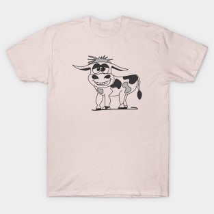 Freundliche Kuh T-Shirt